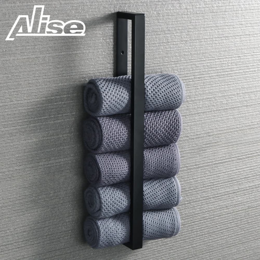 Self-Adhesive Towel Bar — Stainless Steel