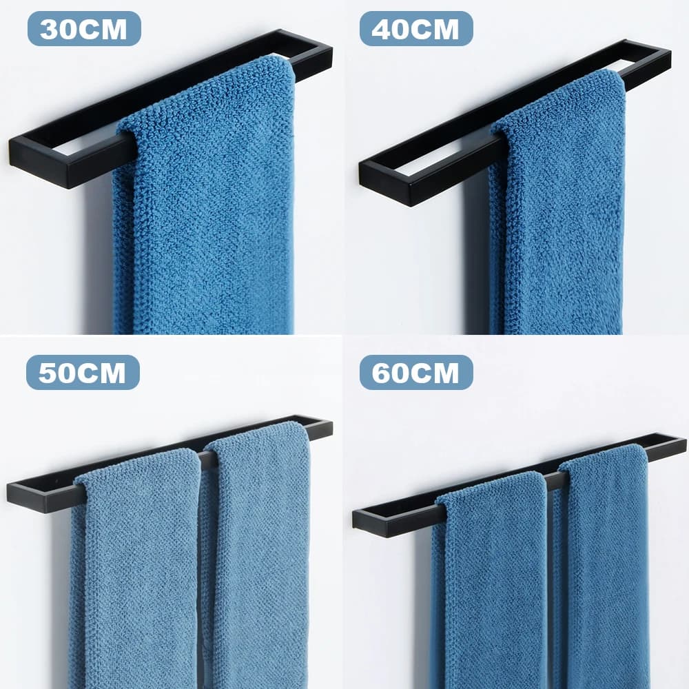 Self-Adhesive Towel Bar — Stainless Steel - Image 2