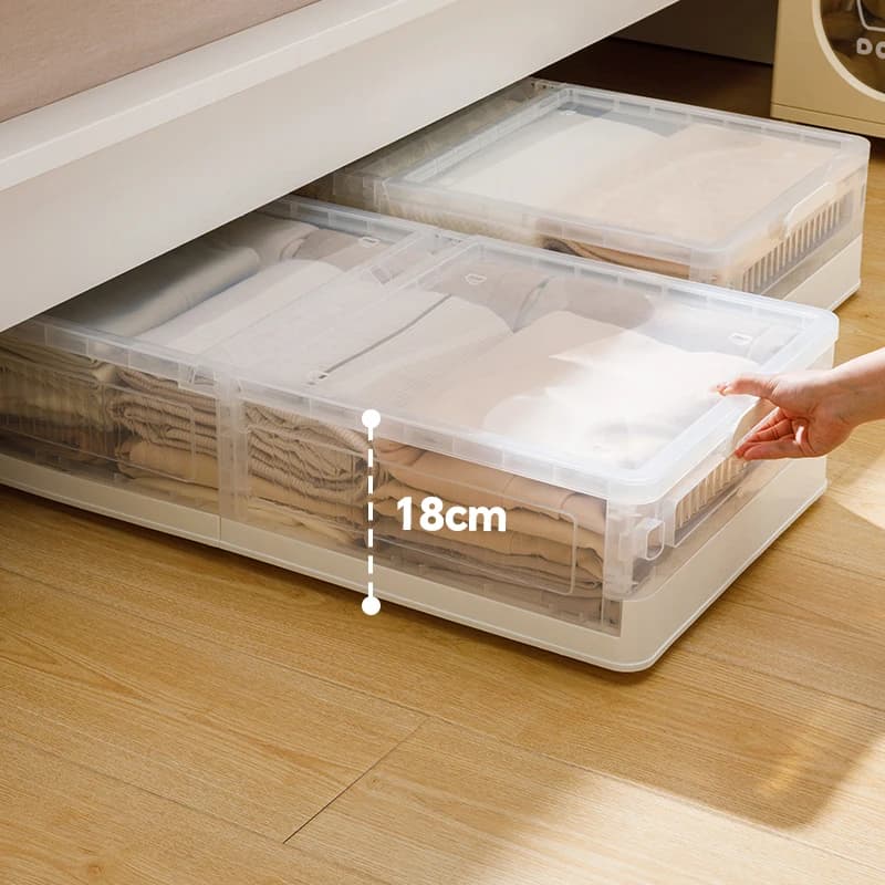 Under-Bed Rolling Storage Bins — 2 Pack - Image 3