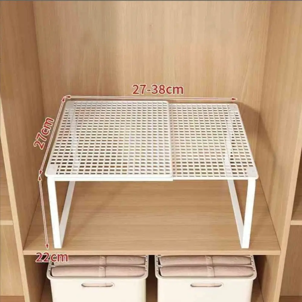 Tension Rod Closet Shelf — Expandable - Image 6