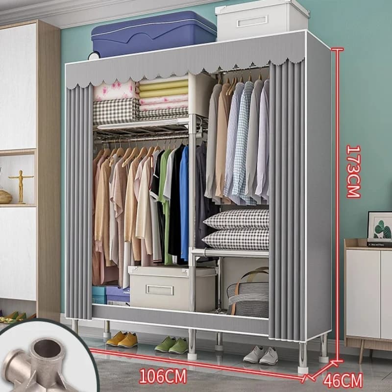 Hanging Closet Organizer — 6 Shelves - Image 5