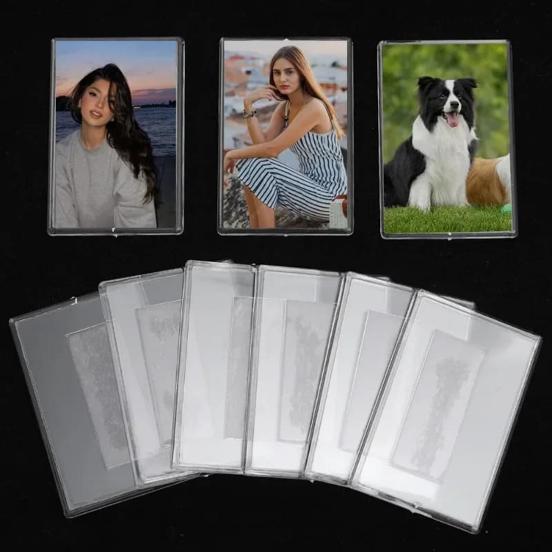Magnetic Photo Frames — Fridge Display, 6-Pack - Image 2