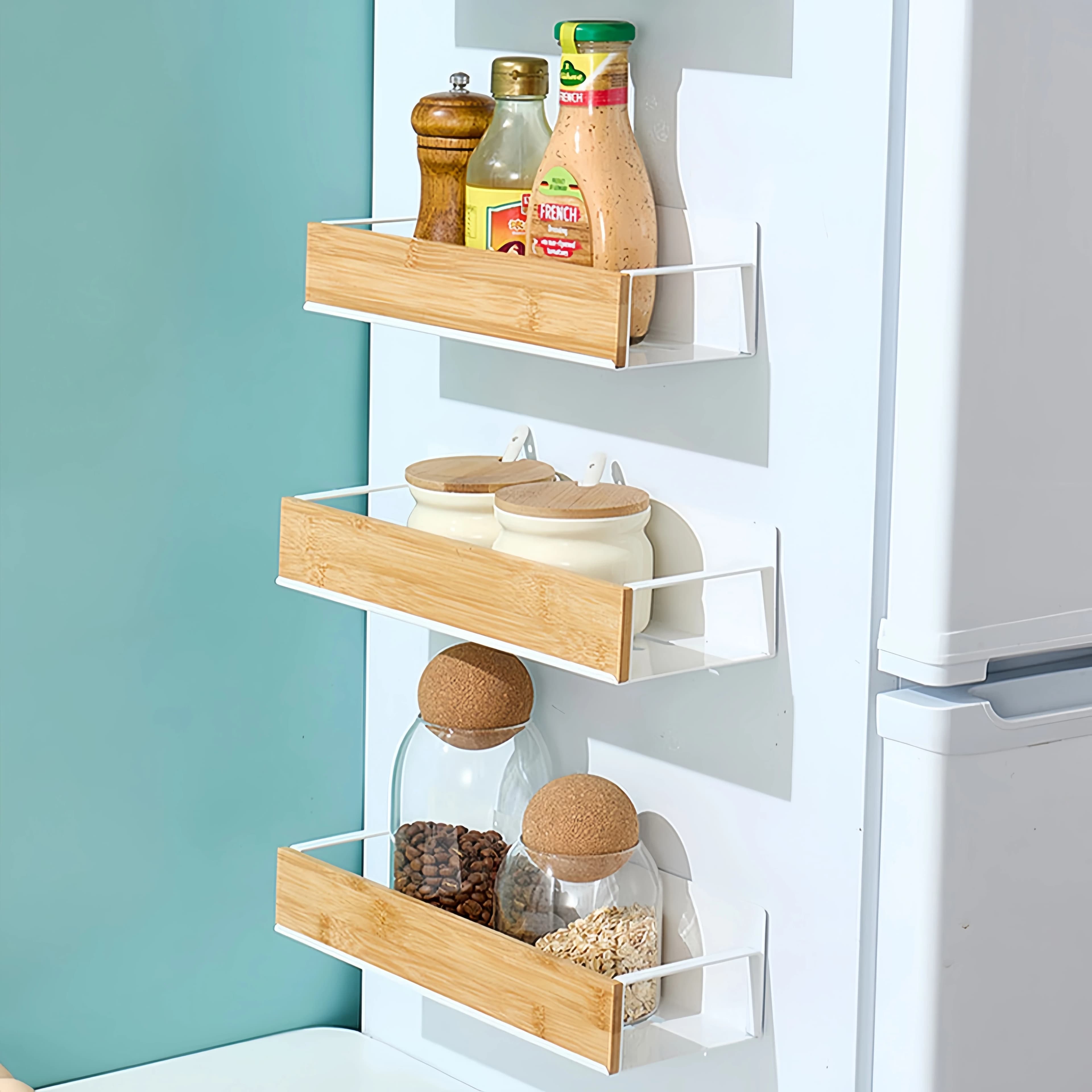 Magnetic Fridge Side Shelf — Spice Rack & Organizer - Image 5