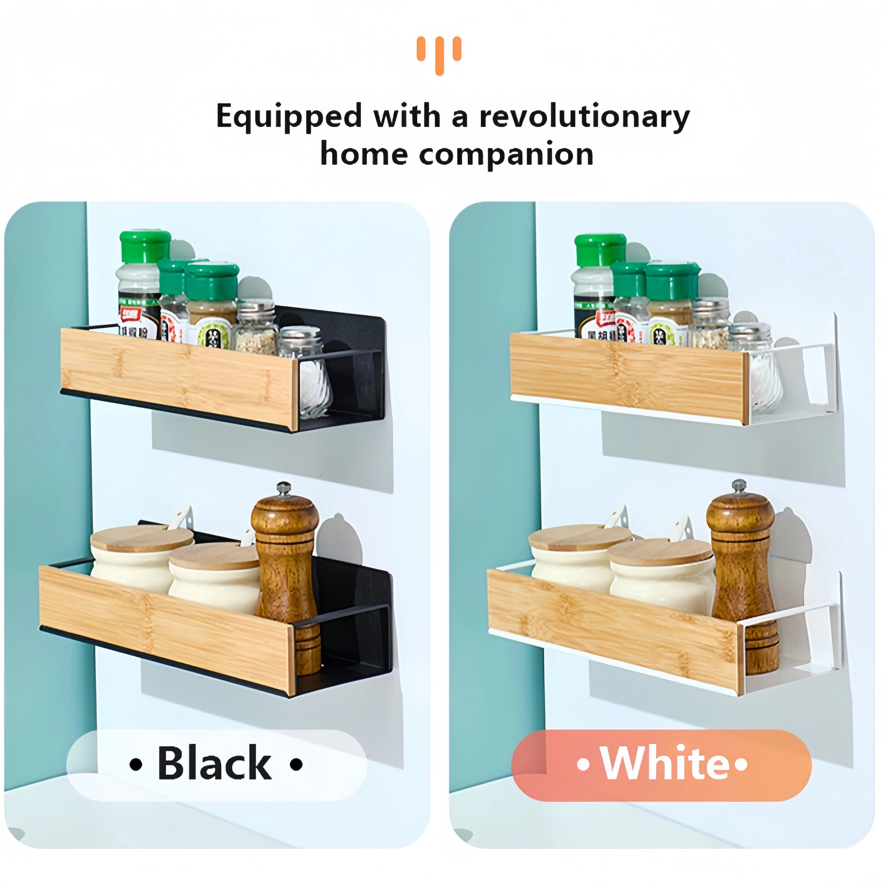 Magnetic Fridge Side Shelf — Spice Rack & Organizer - Image 3