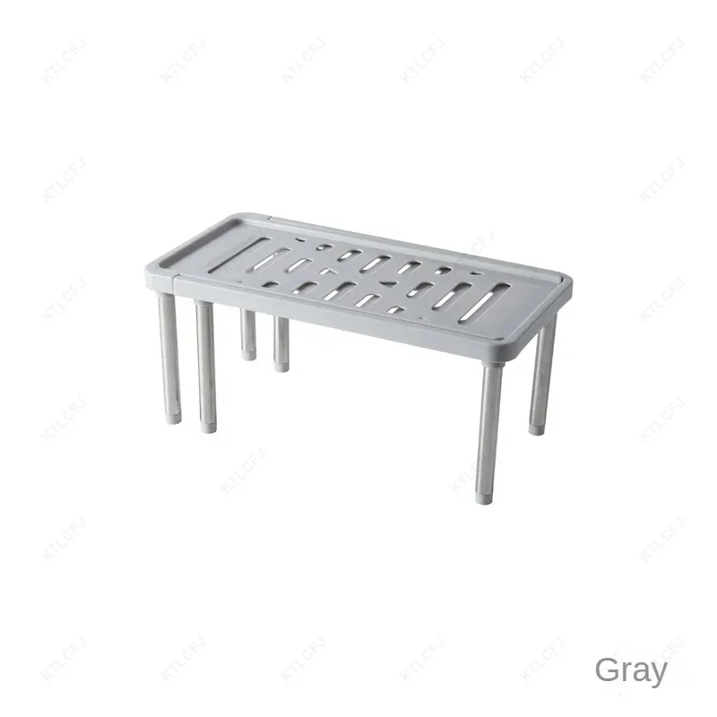 Stackable Shelf Risers — Cabinet Organizer, 2-Pack - Image 3