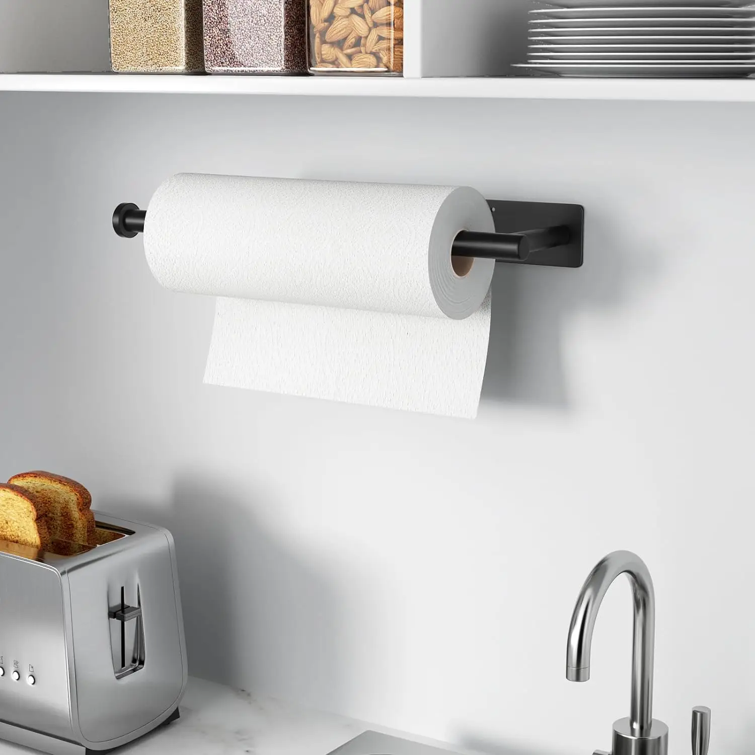 Under-Cabinet Paper Towel Holder — Adhesive - Image 4