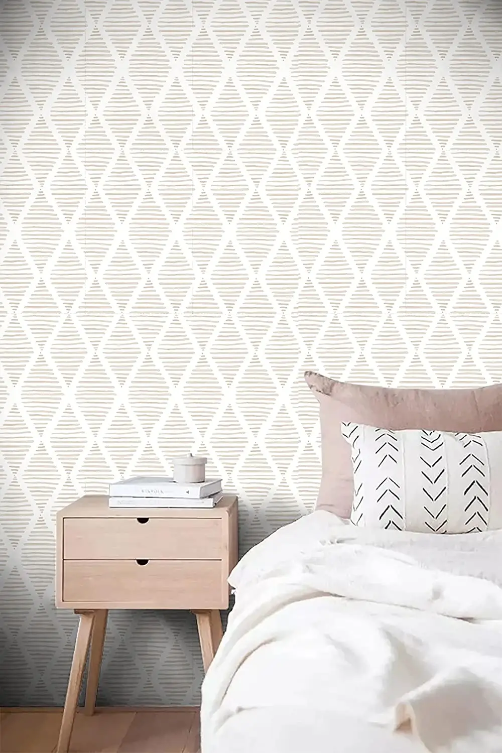 Removable Wallpaper — Modern Geometric Pattern - Image 2