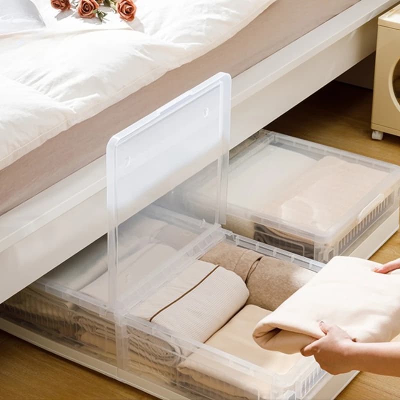 Under-Bed Rolling Storage Bins — 2 Pack