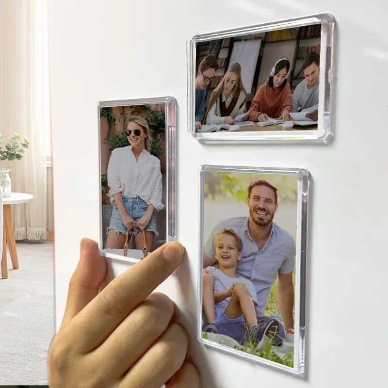 Magnetic Photo Frames — Fridge Display, 6-Pack - Image 4