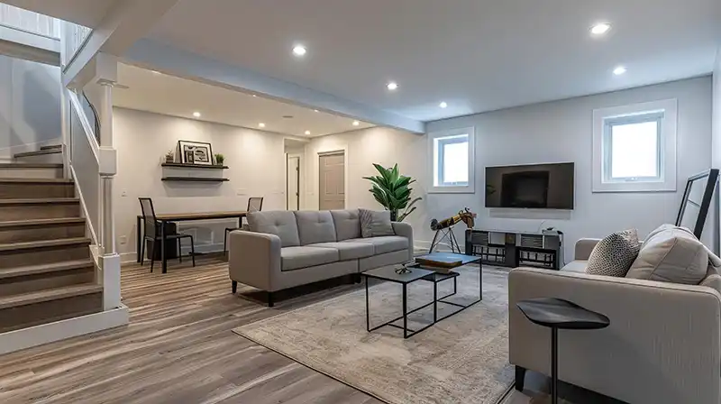 Legal basement suite with separate entrance